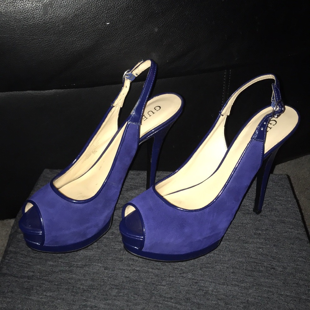 Beautiful Suede Guess Heels